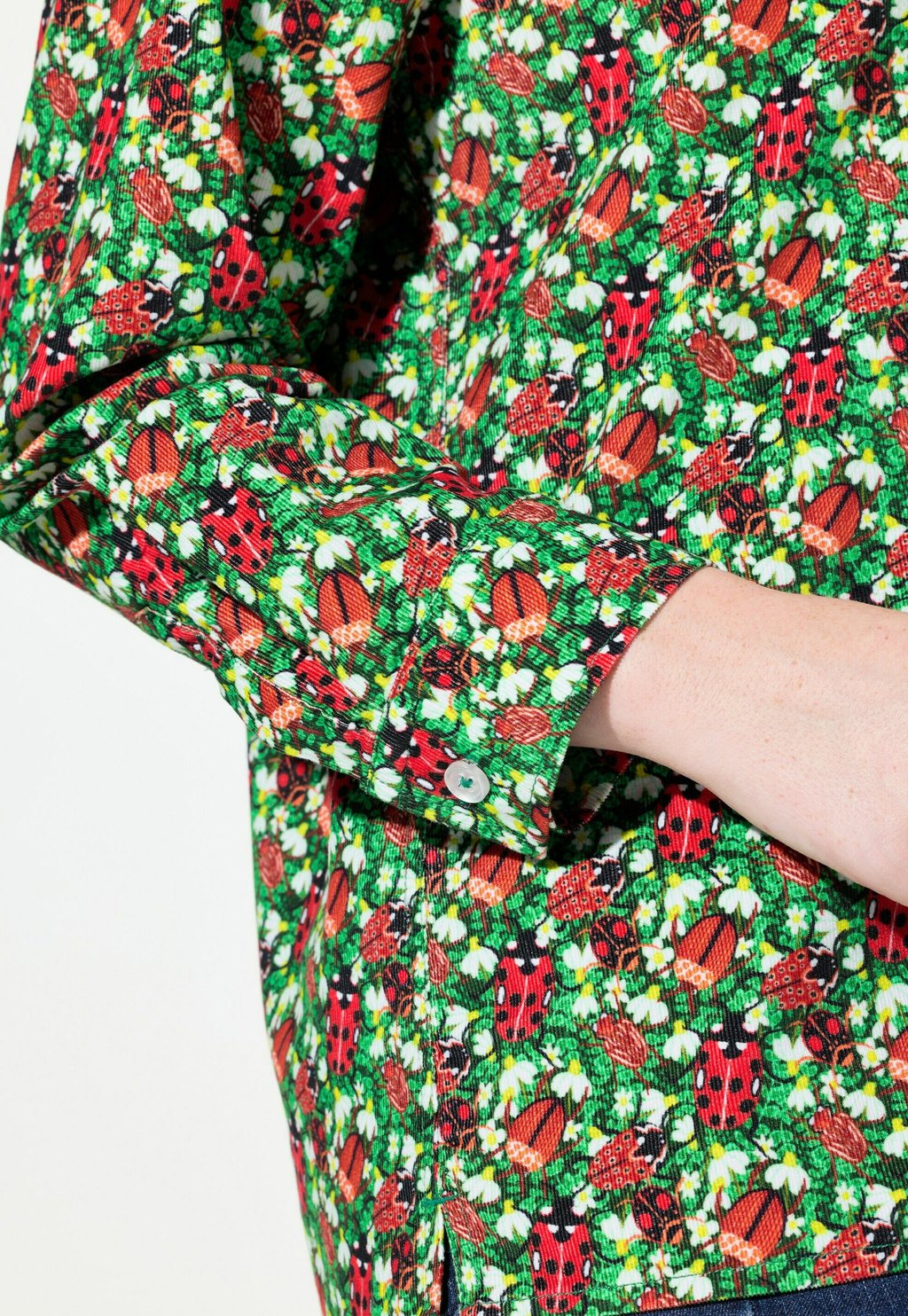 Блузка на пуговицах FLORAL LONG SLEEVE Ulla Popken, оливковый
Блузка на пуговицах FLORAL LONG SLEEVE Ulla Popken, оливковый