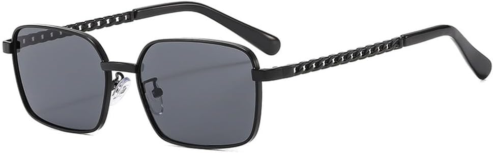 Ретро-солнцезащитные очки в металлической оправе для женщин, модные очки с прозрачными линзами цвета океана, защита от УФ-излучения UV400 для мужчин TKKTLLT, Black Grey
Ретро-солнцезащитные очки в металлической оправе для женщин, модные очки с прозрачными линзами цвета океана, защита от УФ-излучения UV400 для мужчин TKKTLLT, Black Grey