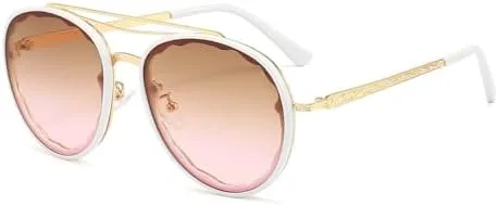 Модные солнцезащитные очки 2027 года для женщин и мужчин, винтажные солнцезащитные очки с градиентным переходом цвета, защита от ультрафиолета UV400 MTZJH, White
Модные солнцезащитные очки 2027 года для женщин и мужчин, винтажные солнцезащитные очки с градиентным переходом цвета, защита от ультрафиолета UV400 MTZJH, White