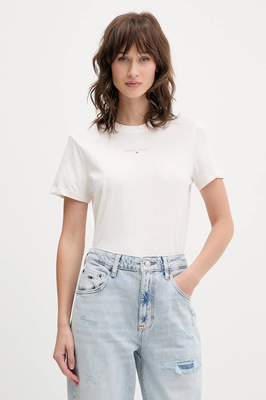 Футболка Tommy Jeans, бежевый
Футболка Tommy Jeans, бежевый