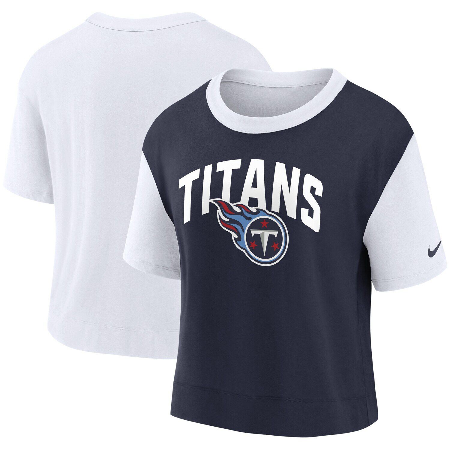 Женская модная футболка с высокими бедрами Nike Tennessee Titans белого/темно-синего цвета Nike, Синий, Женская модная футболка с высокими бедрами Nike Tennessee Titans белого/темно-синего цвета Nike
Женская модная футболка с высокими бедрами Nike Tennessee Titans белого/темно-синего цвета Nike, Синий, Женская модная футболка с высокими бедрами Nike Tennessee Titans белого/темно-синего цвета Nike