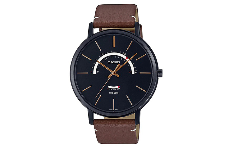 CASIO Часы Men Standard Series 43mm Black Watch MTP-B105BL-1AV
CASIO Часы Men Standard Series 43mm Black Watch MTP-B105BL-1AV