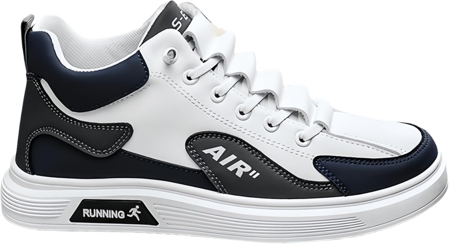 Модные кожаные кроссовки с лоскутным дизайном, низкие шнурованные студенческие повседневные мужские обувь для скейтборда, подошва из ПВХ, устойчивая к скольжению и износу Clolinde, белый/черный
Модные кожаные кроссовки с лоскутным дизайном, низкие шнурованные студенческие повседневные мужские обувь для скейтборда, подошва из ПВХ, устойчивая к скольжению и износу Clolinde, белый/черный