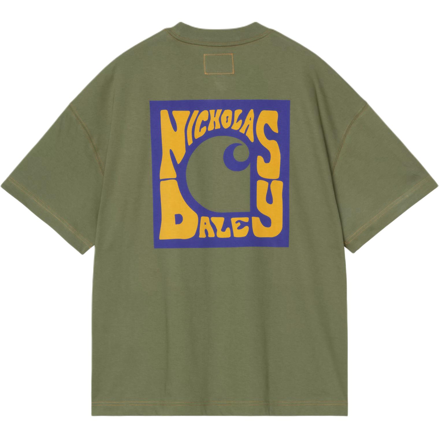 Футболка Nicholas Daley FW25 Logo T Shirt Unisex Carhartt WIP, зеленый
Футболка Nicholas Daley FW25 Logo T Shirt Unisex Carhartt WIP, зеленый