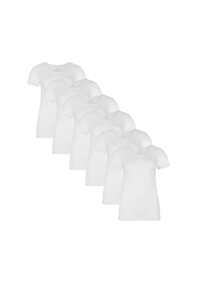 Футболка Кейт 6 шт. майка с круглым вырезом одинарный трикотаж Bamboo Basics, белый
Футболка Кейт 6 шт. майка с круглым вырезом одинарный трикотаж Bamboo Basics, белый