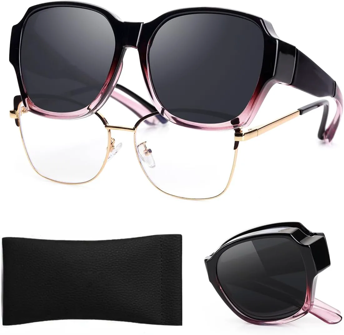 Поляризованные солнцезащитные очки поверх обычных очков для женщин и мужчин, складные солнцезащитные очки UV400, модные очки для вождения и езды VUEECLAT
Поляризованные солнцезащитные очки поверх обычных очков для женщин и мужчин, складные солнцезащитные очки UV400, модные очки для вождения и езды VUEECLAT