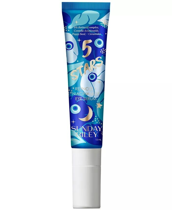 5 Stars Сыворотка для глаз с ретиноидом и ниацинамидом, 15 мл Sunday Riley
5 Stars Сыворотка для глаз с ретиноидом и ниацинамидом, 15 мл Sunday Riley