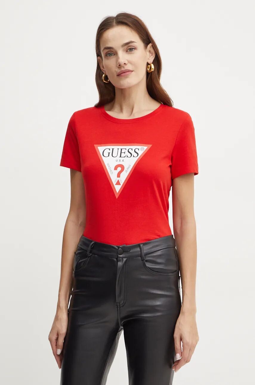 Футболка Guess из хлопка, красный
Футболка Guess из хлопка, красный