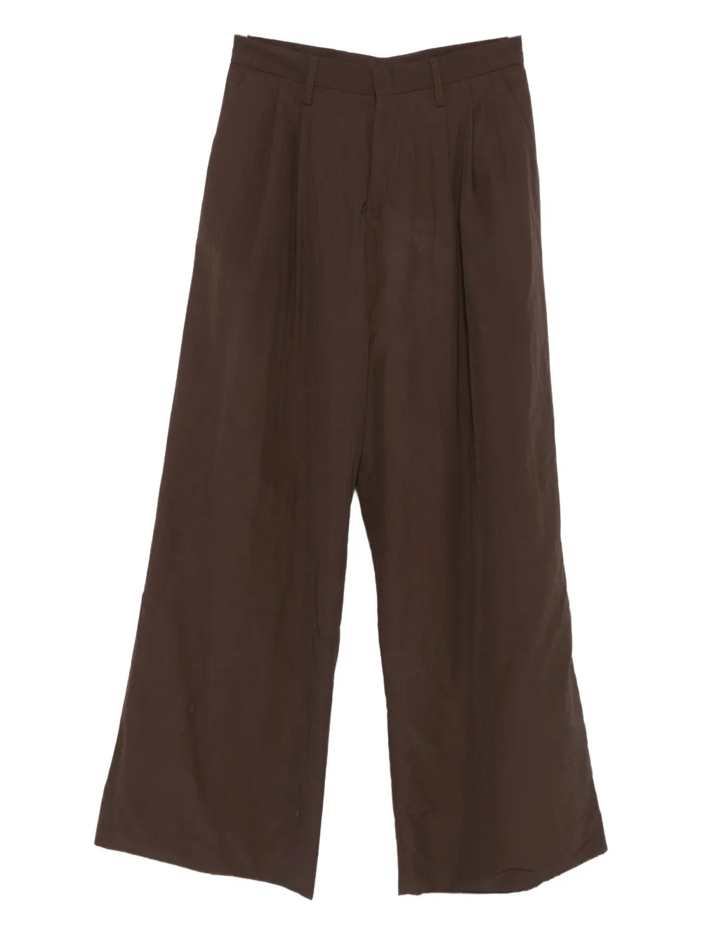 Плиссированные брюки широкого кроя ERL, коричневый
Плиссированные брюки широкого кроя ERL, коричневый