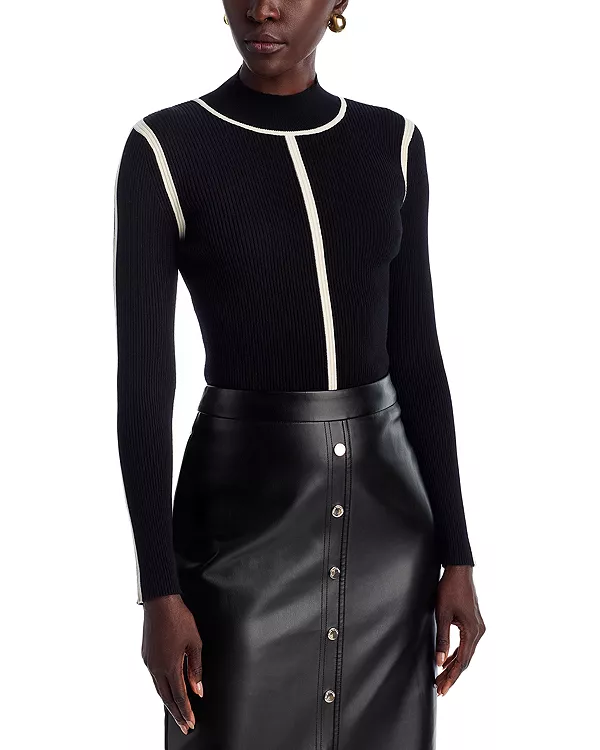 Свитер Chani с высоким воротником Elie Tahari, черный
Свитер Chani с высоким воротником Elie Tahari, черный