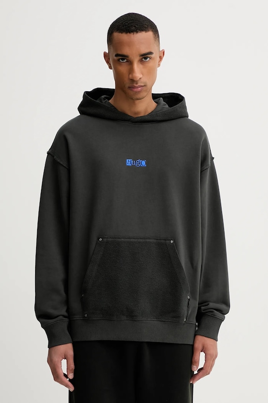 Хлопковая толстовка Hugo Blue, серый
Хлопковая толстовка Hugo Blue, серый