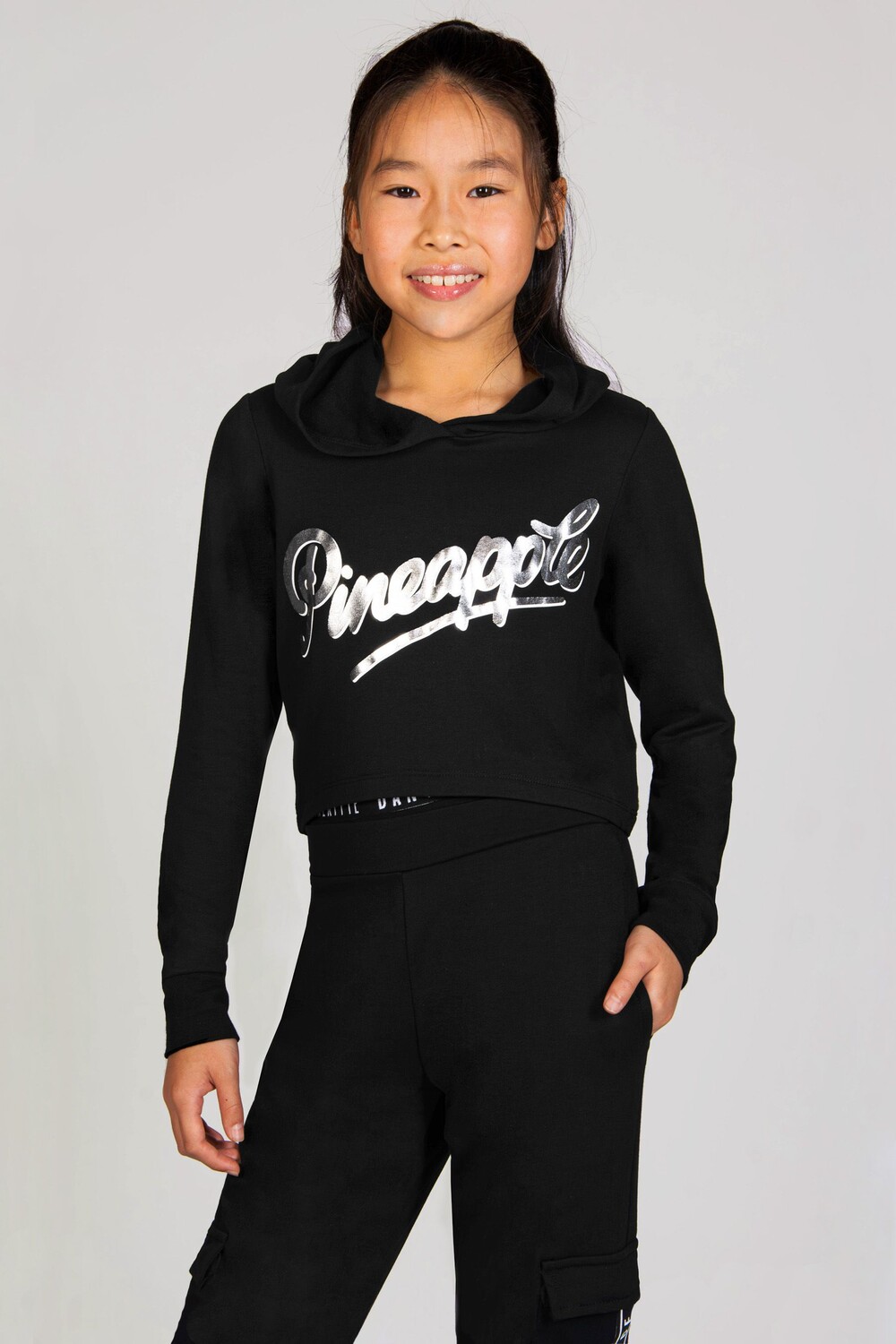 Толстовка с логотипом для девочек Pineapple, черный
Толстовка с логотипом для девочек Pineapple, черный