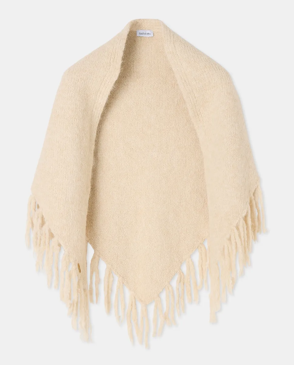 Шаль с острым краем и бахромой Tintoretto, экрю
Шаль с острым краем и бахромой Tintoretto, экрю