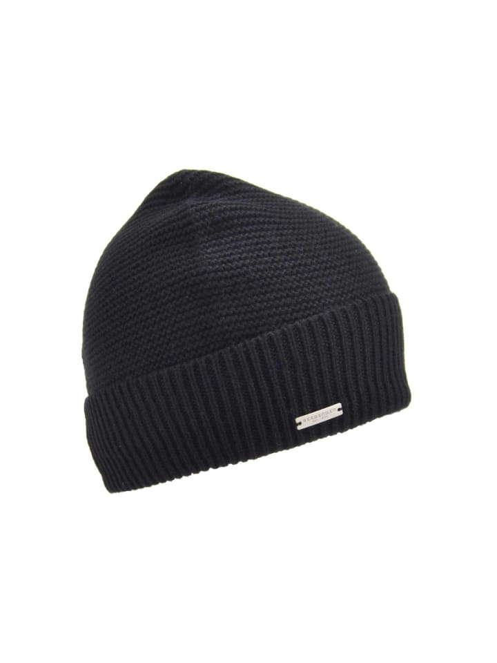 Seeberger Черная вязаная шапка
Seeberger Черная вязаная шапка