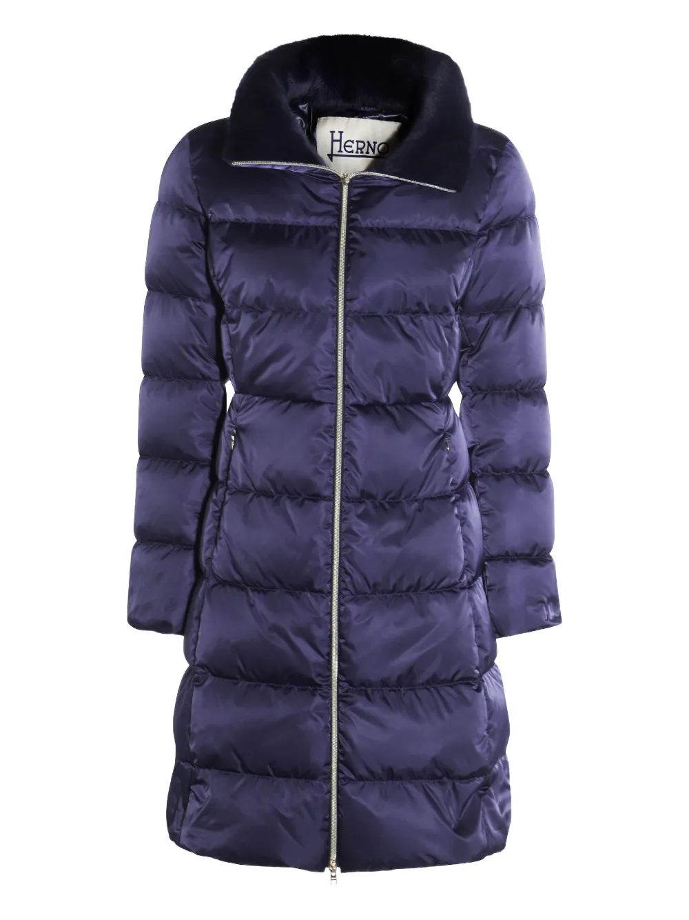 Стеганое пальто Herno, синий 
Стеганое пальто Herno, синий