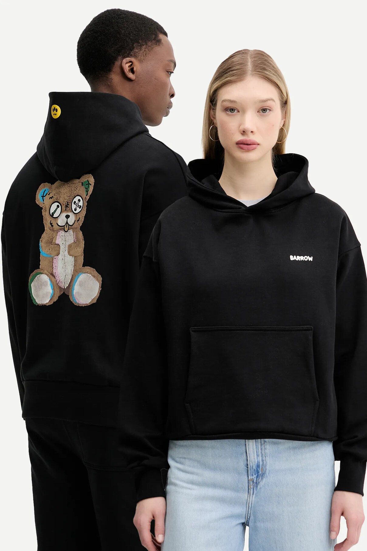 Хлопковая толстовка Barrow, черный
Хлопковая толстовка Barrow, черный