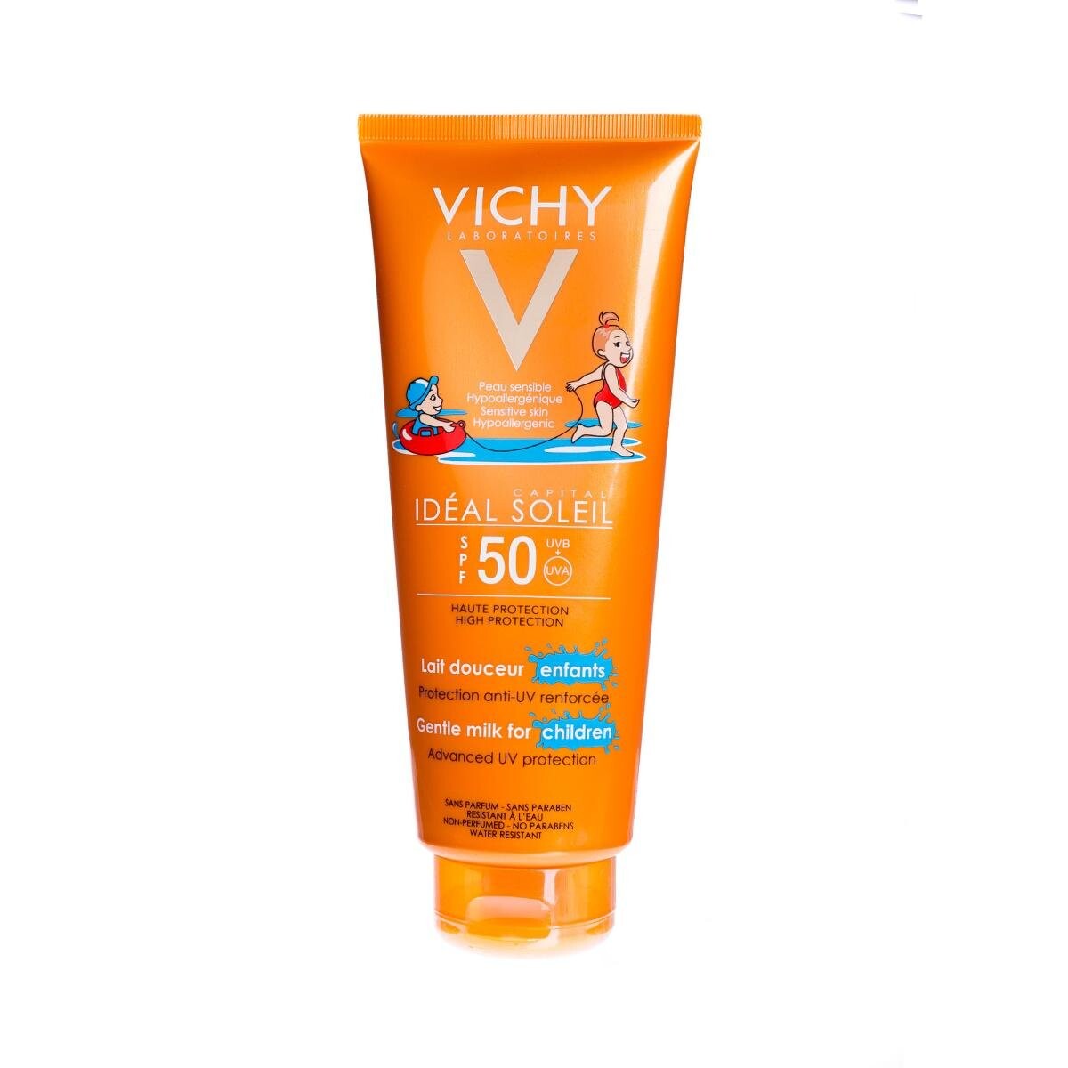 Vichy Idéal Soleil, детское молочко SPF 50, 300 мл
Vichy Idéal Soleil, детское молочко SPF 50, 300 мл