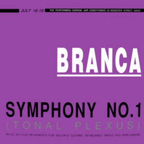 Виниловая пластинка Branca, Glenn: Symphony No. 1 (Tonal Plexus)
Виниловая пластинка Branca, Glenn: Symphony No. 1 (Tonal Plexus)