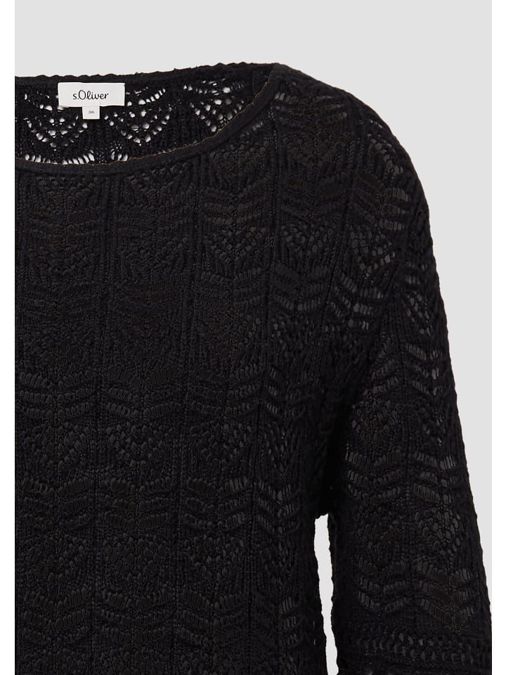 Свитер s.Oliver, черный
Свитер s.Oliver, черный