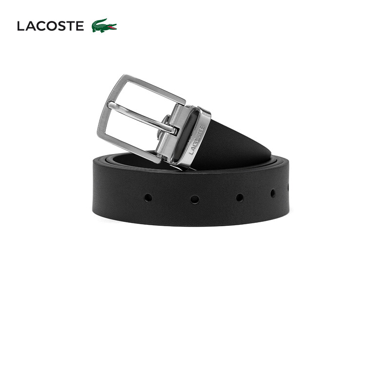 Ремень мужской Lacoste с пряжкой, черный
Ремень мужской Lacoste с пряжкой, черный