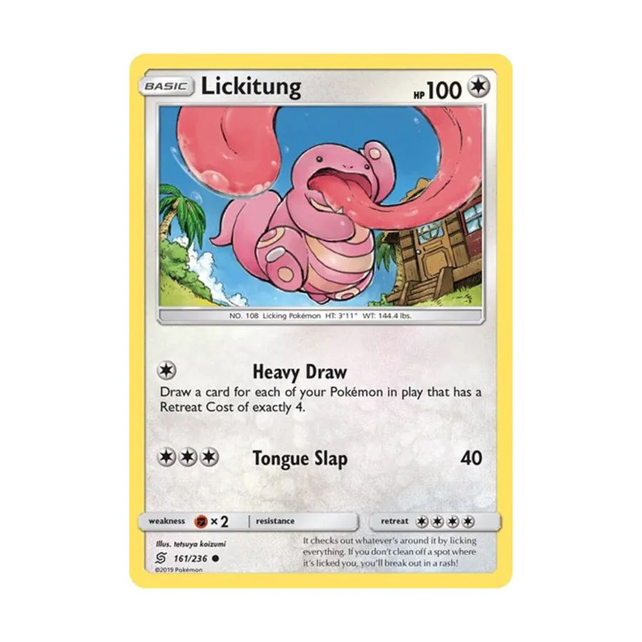 CCG Ликитунг (К) # 161/236, Pokemon - SM - Unified Minds - Singles
CCG Ликитунг (К) # 161/236, Pokemon - SM - Unified Minds - Singles