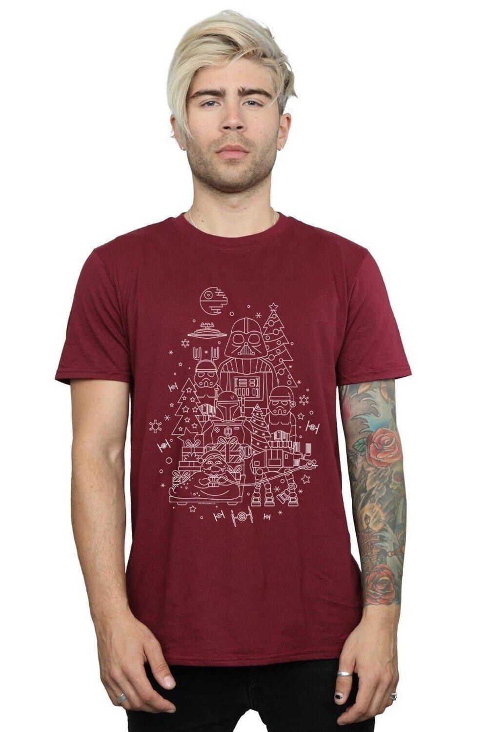 Рождественская футболка «Империя» Star Wars, красный
Рождественская футболка «Империя» Star Wars, красный