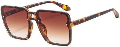 Солнцезащитные очки большого квадратного размера 2027 года в винтажном стиле для женщин, фиолетовые, зеленые, розовые, с защитой от УФ-излучения UV400, для мужчин и женщин MTZJH, Leopard
Солнцезащитные очки большого квадратного размера 2027 года в винтажном стиле для женщин, фиолетовые, зеленые, розовые, с защитой от УФ-излучения UV400, для мужчин и женщин MTZJH, Leopard