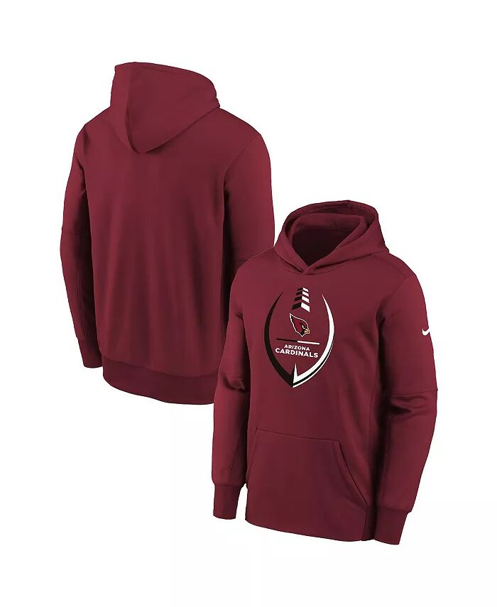 Толстовка с капюшоном для пуловера с изображением иконы Cardinal Arizona Cardinals для юношей Nike
Толстовка с капюшоном для пуловера с изображением иконы Cardinal Arizona Cardinals для юношей Nike
