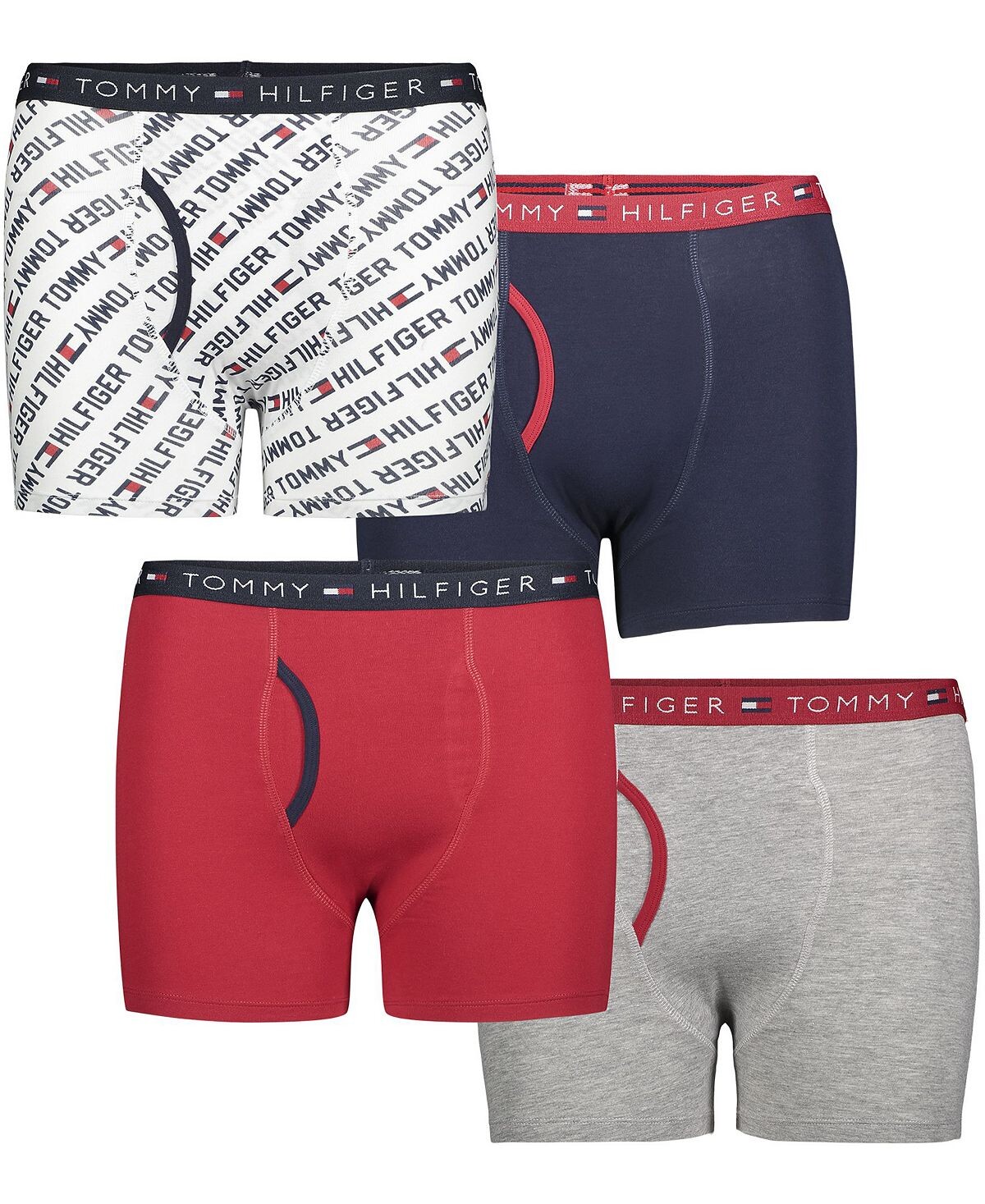Трусы-боксеры с диагональным принтом Big Boys, набор из 4 шт. Tommy Hilfiger, мультиколор
Трусы-боксеры с диагональным принтом Big Boys, набор из 4 шт. Tommy Hilfiger, мультиколор