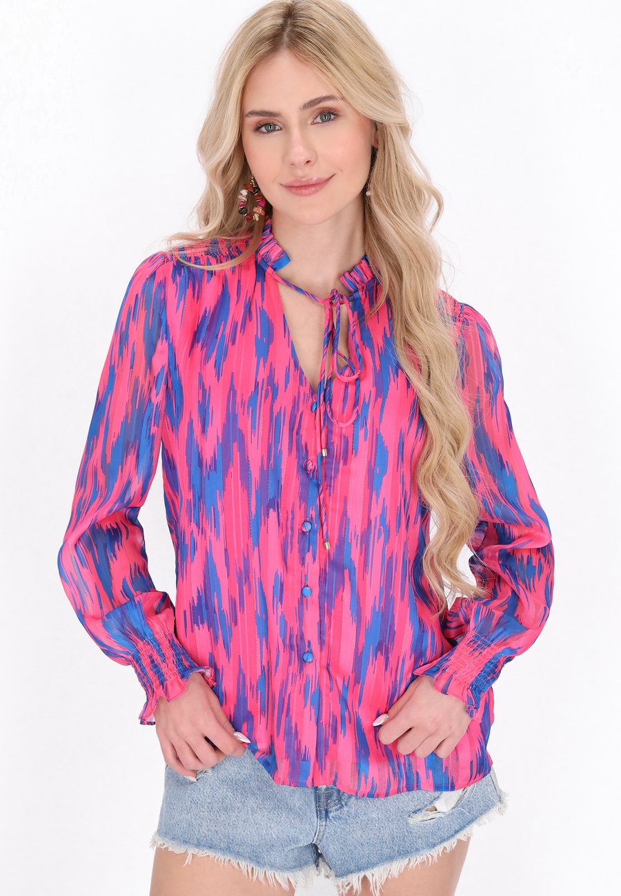 Блуза IZIA Button-down blouse, Pink Multicolor/Pink
Блуза IZIA Button-down blouse, Pink Multicolor/Pink