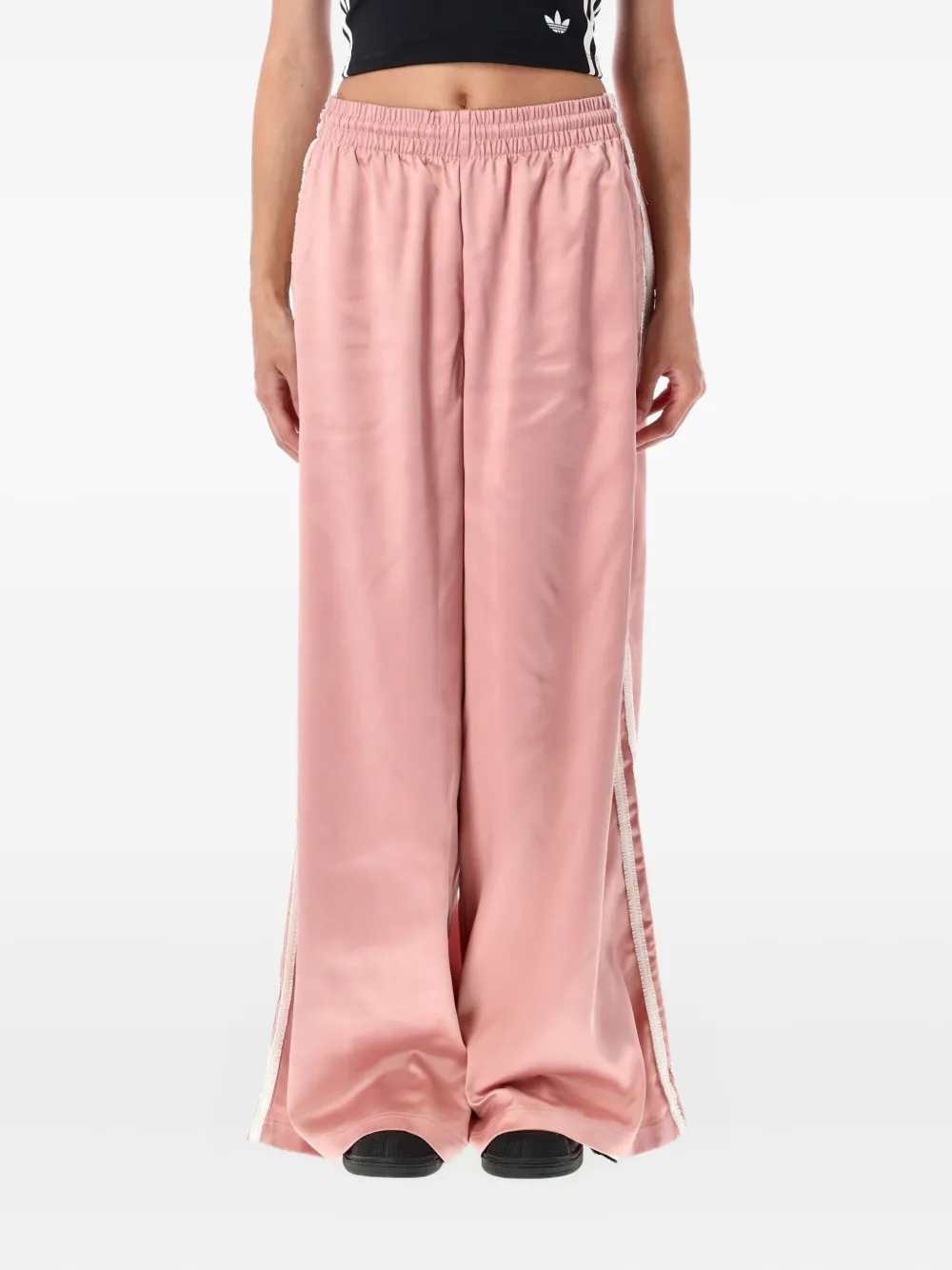 Спортивные брюки с тремя полосками и регулируемой талией adidas, розовый
Спортивные брюки с тремя полосками и регулируемой талией adidas, розовый