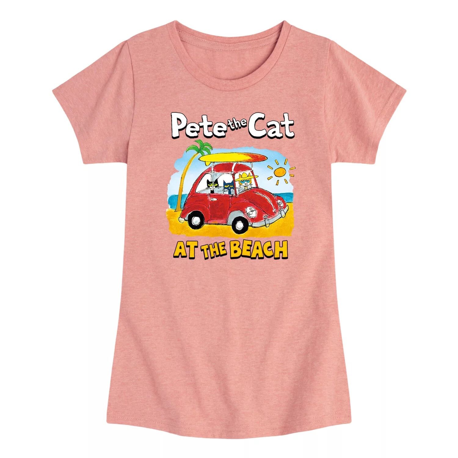 Футболка с рисунком для девочек 7–16 лет «Кот Пит на пляже» Licensed Character
Футболка с рисунком для девочек 7–16 лет «Кот Пит на пляже» Licensed Character