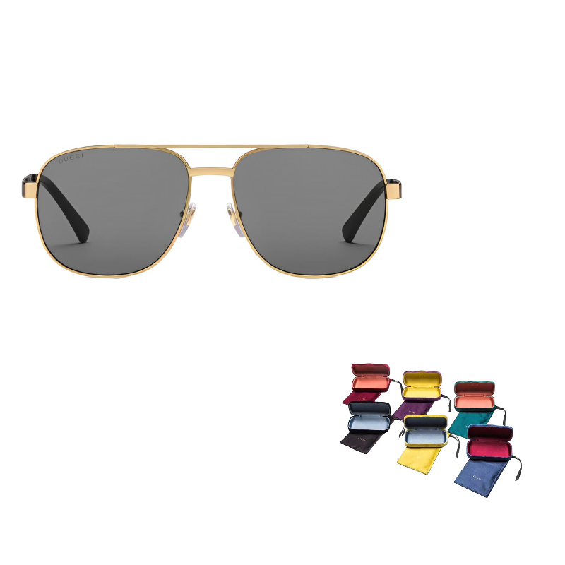 Авиаторские солнцезащитные очки Alloy мужские GUCCI, золотой
Авиаторские солнцезащитные очки Alloy мужские GUCCI, золотой