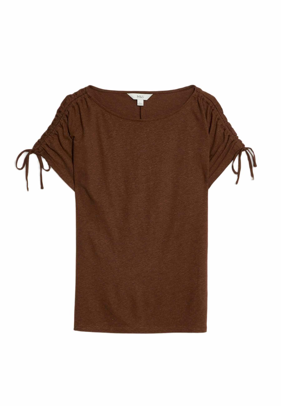 Футболка Marks & Spencer RUCHED, Conker/Brown, Коричневый, Футболка Marks & Spencer RUCHED, Conker/Brown
Футболка Marks & Spencer RUCHED, Conker/Brown, Коричневый, Футболка Marks & Spencer RUCHED, Conker/Brown