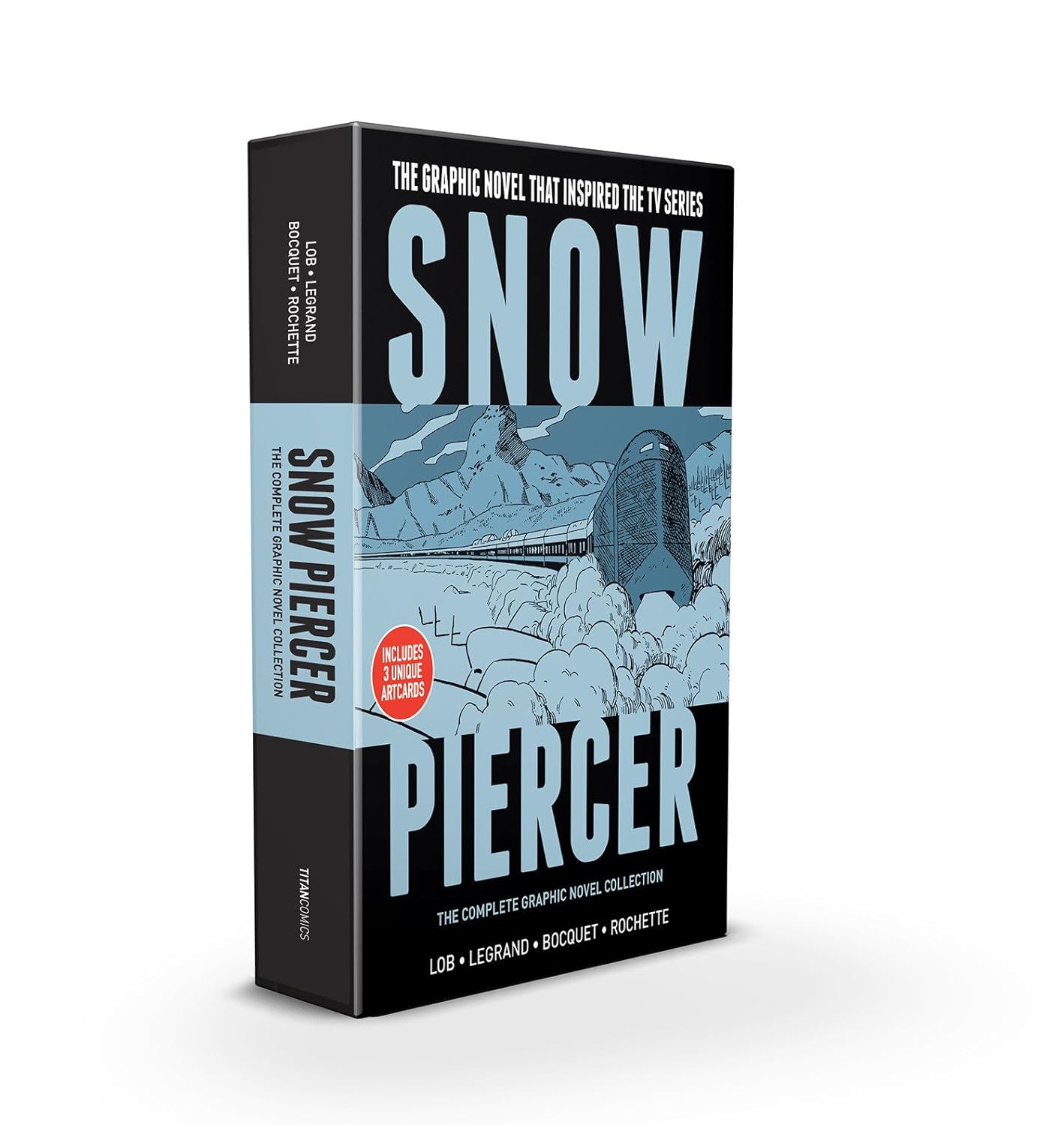 Snowpiercer 1-3 Slipcase Set (Graphic Novel) (Titan Comics)
Snowpiercer 1-3 Slipcase Set (Graphic Novel) (Titan Comics)