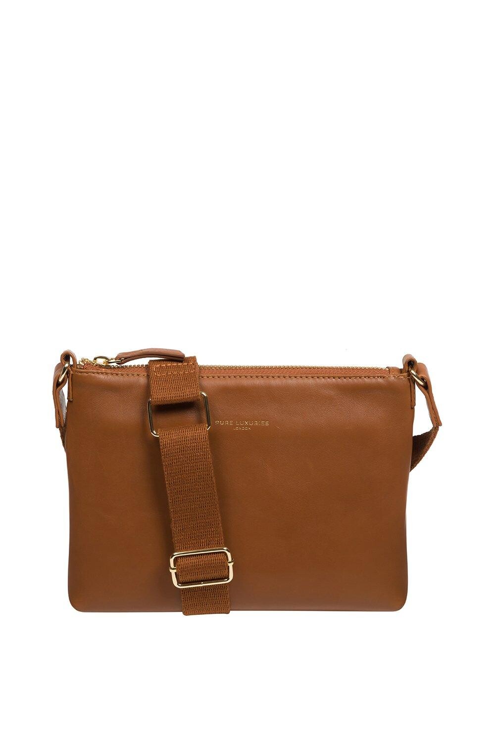 Сумка через плечо 'Nessa' из кожи наппа Pure Luxuries London, коричневый
Сумка через плечо 'Nessa' из кожи наппа Pure Luxuries London, коричневый