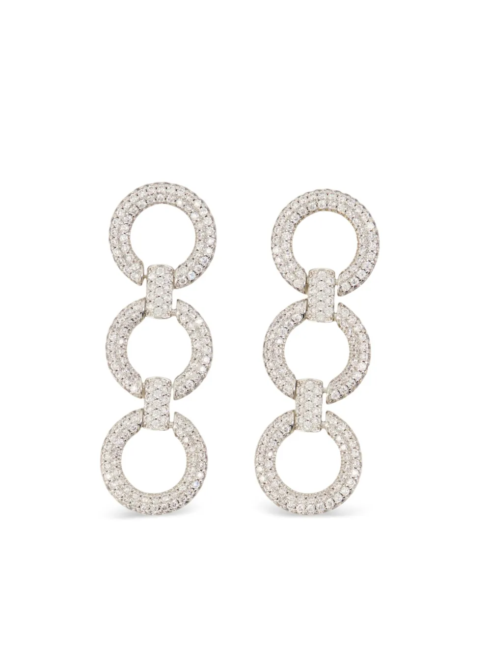 Серьги-кольца с кристаллами Self-Portrait, серебряный
Серьги-кольца с кристаллами Self-Portrait, серебряный
