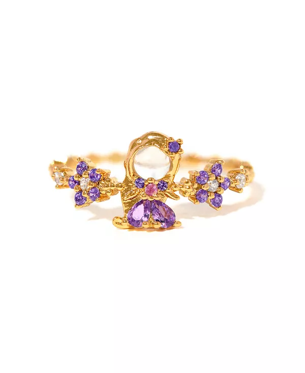 Позолоченные кольца с кристаллами в стиле принцессы Диснея Рапунцель Girls Crew, gold
Позолоченные кольца с кристаллами в стиле принцессы Диснея Рапунцель Girls Crew, gold