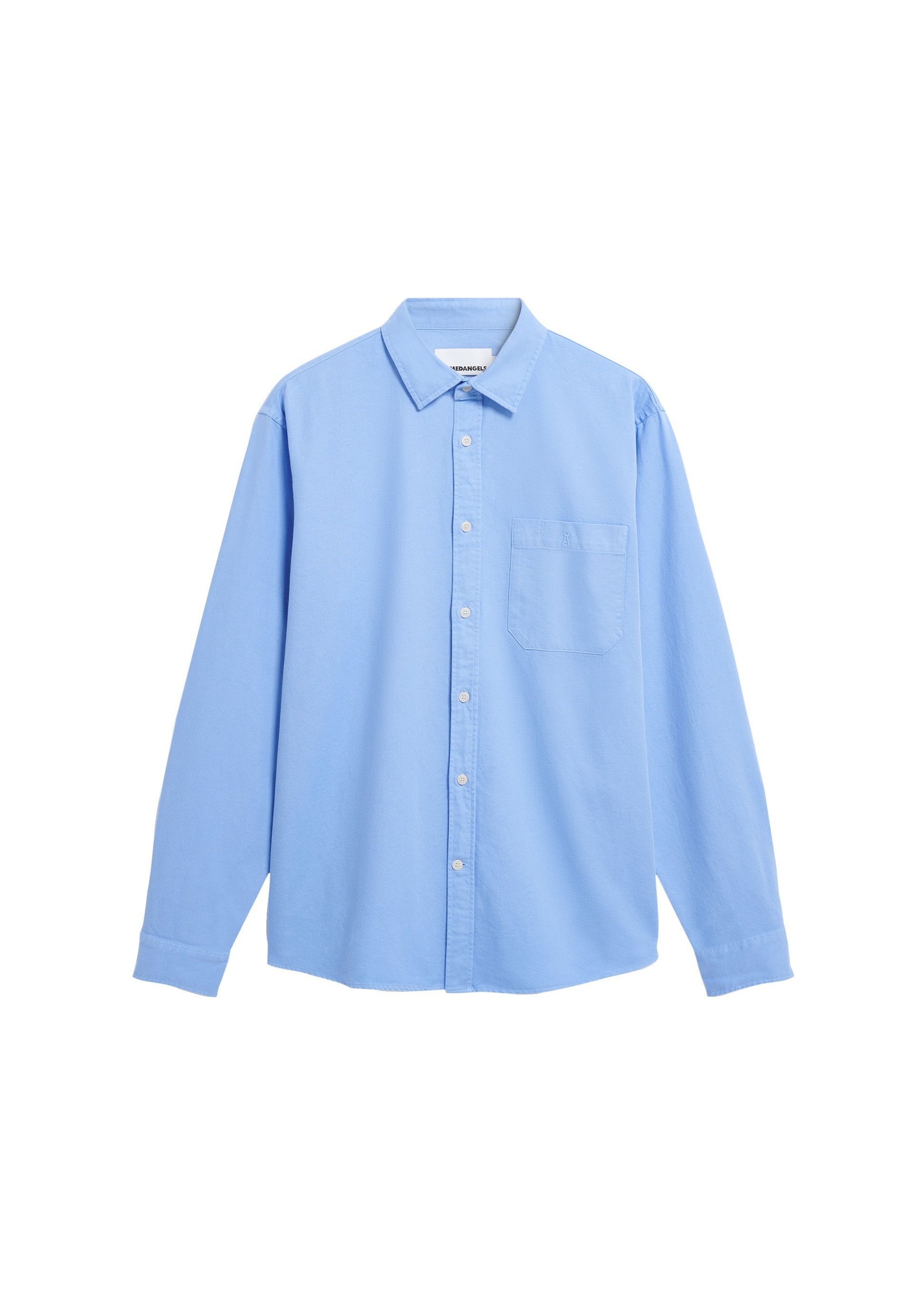 ARMEDANGELS Рубашка на пуговицах комфортного кроя в светло-голубом цвете
ARMEDANGELS Рубашка на пуговицах комфортного кроя в светло-голубом цвете