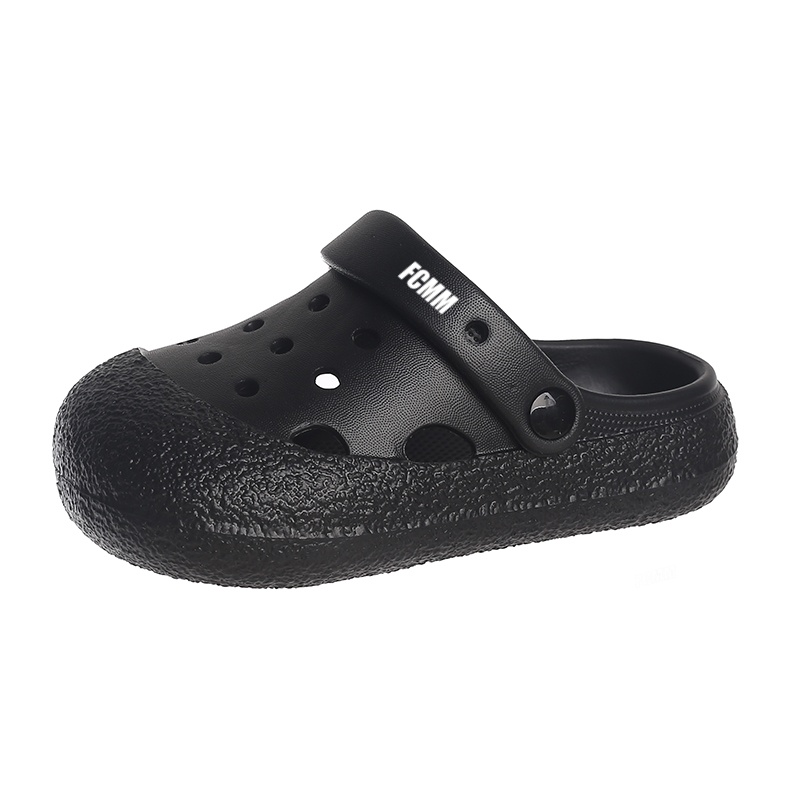 Прочные дышащие сандалии с низким верхом для детей FCMM, черный
Прочные дышащие сандалии с низким верхом для детей FCMM, черный