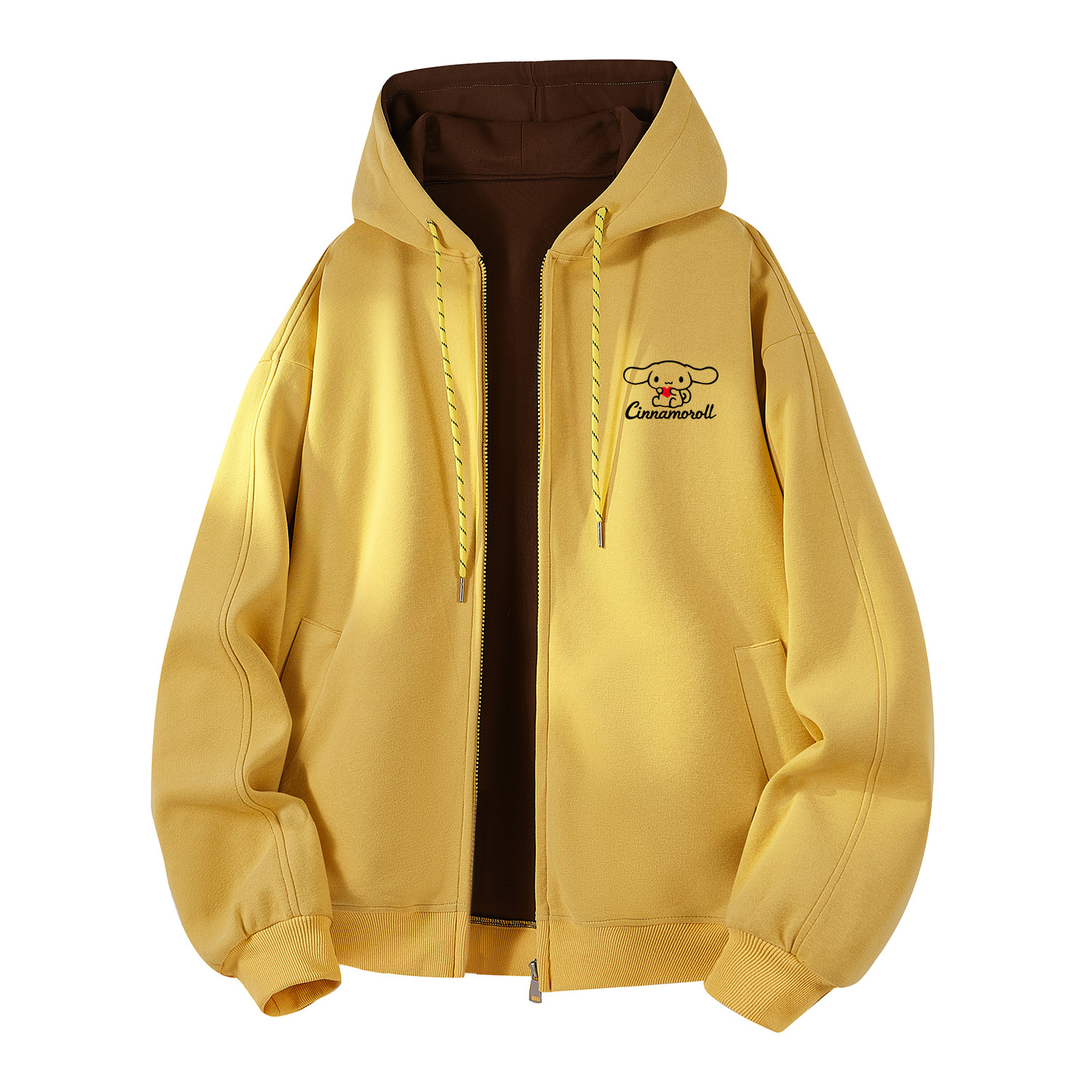 Свитшот Cinnamoroll Yugui Dog Unisex Sanrio, желтый
Свитшот Cinnamoroll Yugui Dog Unisex Sanrio, желтый