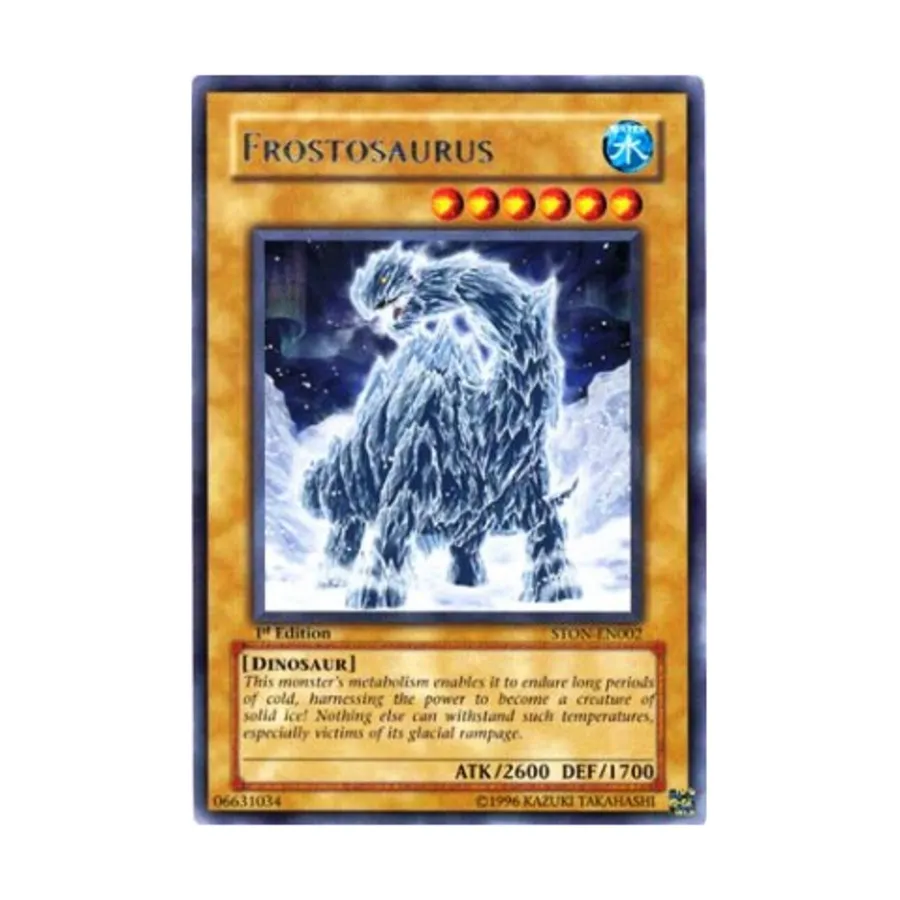 CCG Фростозавр (Редкий), Yu-Gi-Oh - Strike of Neos - Singles
CCG Фростозавр (Редкий), Yu-Gi-Oh - Strike of Neos - Singles