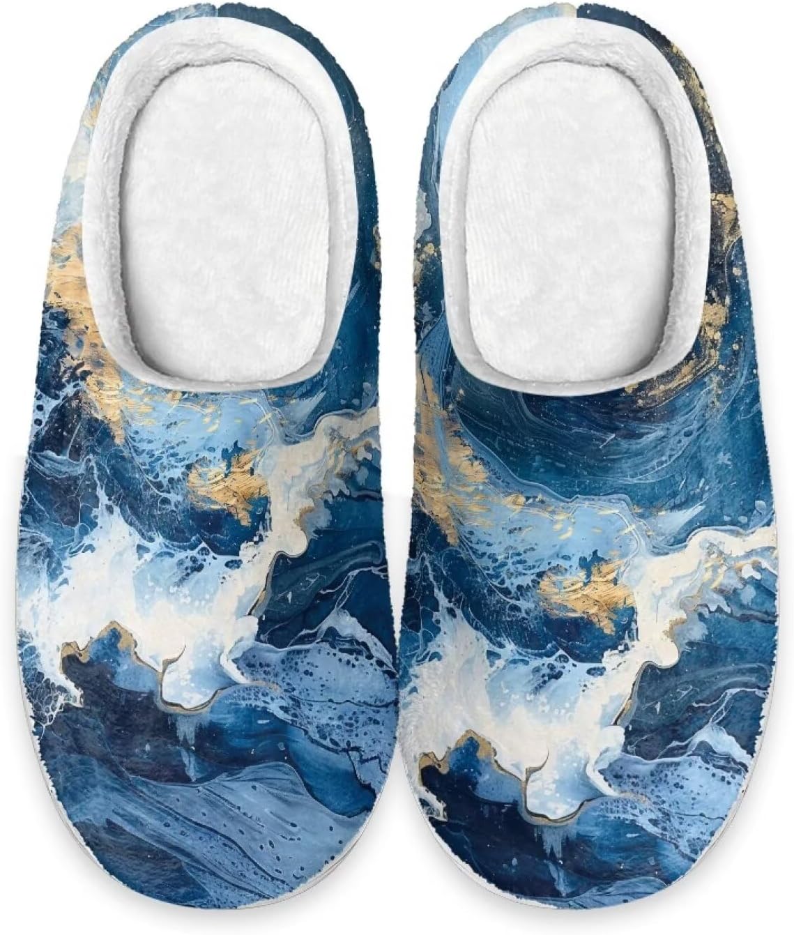 Тапочки для мужчин, размер 6-7, моющиеся, с рисунком животных, для дома Cugasmaru, Blue Marble Print
Тапочки для мужчин, размер 6-7, моющиеся, с рисунком животных, для дома Cugasmaru, Blue Marble Print