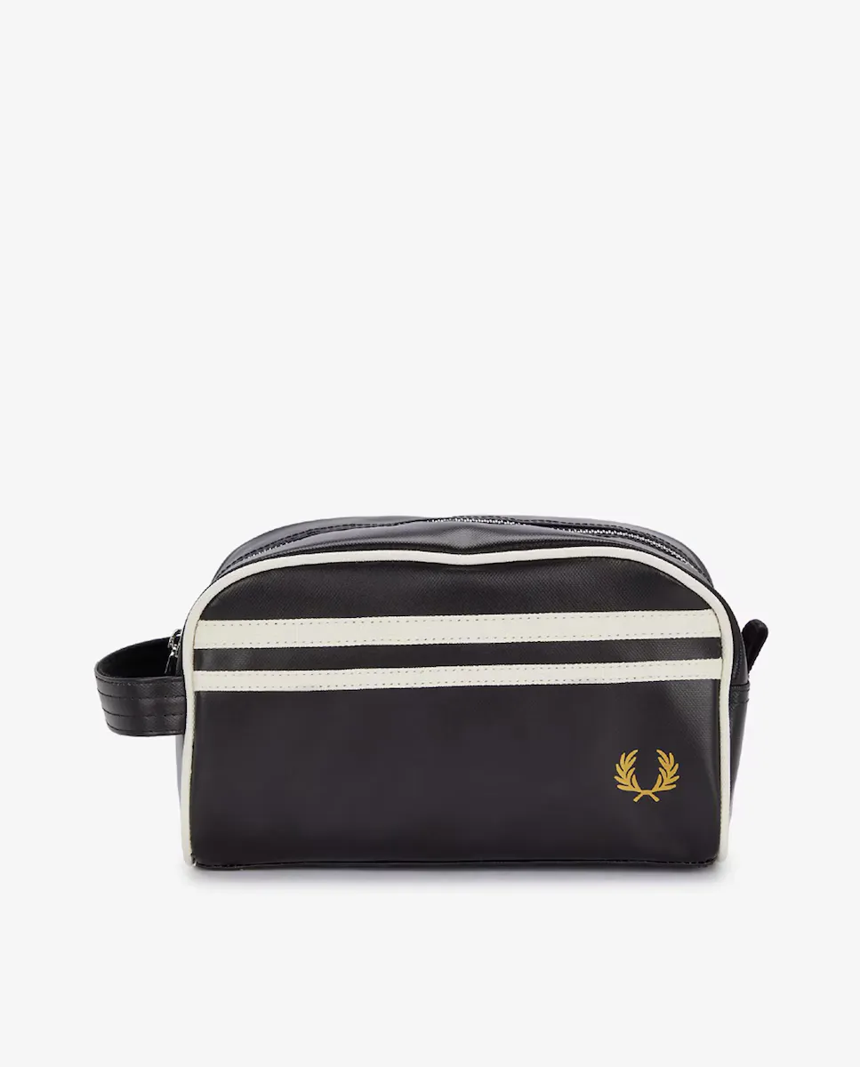 Мужская сумка для туалетных принадлежностей на молнии и ручке Fred Perry, чёрный
Мужская сумка для туалетных принадлежностей на молнии и ручке Fred Perry, чёрный