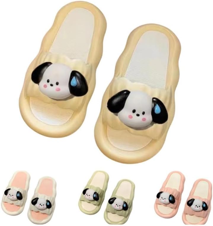 Милые шлепанцы для женщин с собакой Albiva, желтый
Милые шлепанцы для женщин с собакой Albiva, желтый