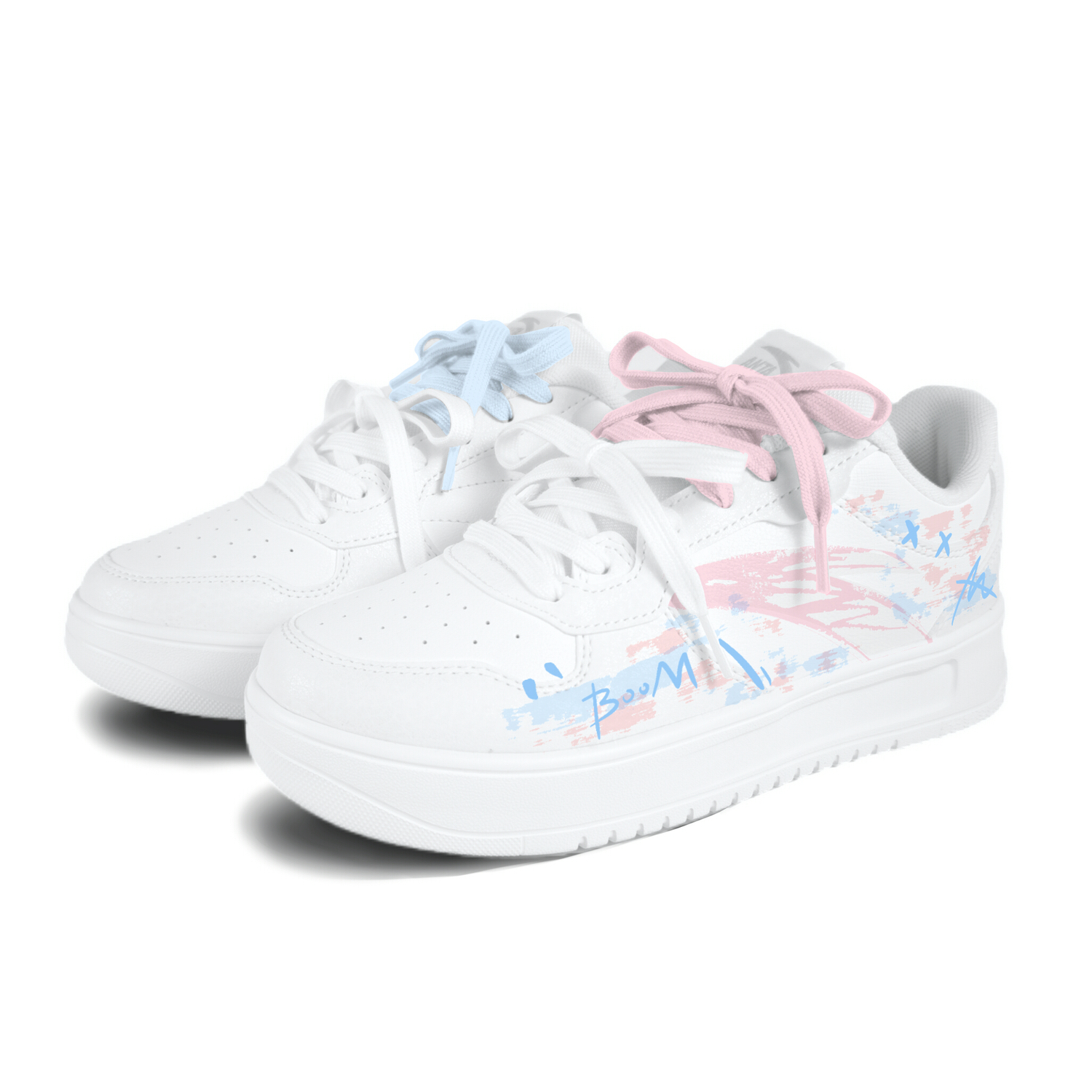 Легкие граффити-кроссовки с противоскользящей подошвой, устойчивые к истиранию, низкие, унисекс ANTA, белый розовый
Легкие граффити-кроссовки с противоскользящей подошвой, устойчивые к истиранию, низкие, унисекс ANTA, белый розовый