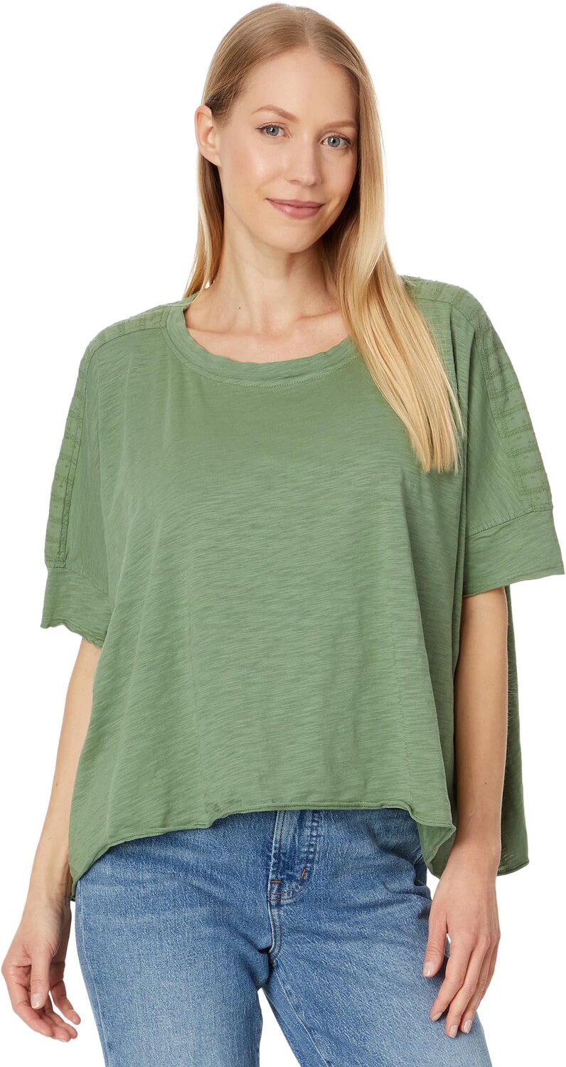 Футболка Mod-o-doc Half Sleeve Open Crew Oversized Boxy Tee, цвет Mint Moss
Футболка Mod-o-doc Half Sleeve Open Crew Oversized Boxy Tee, цвет Mint Moss