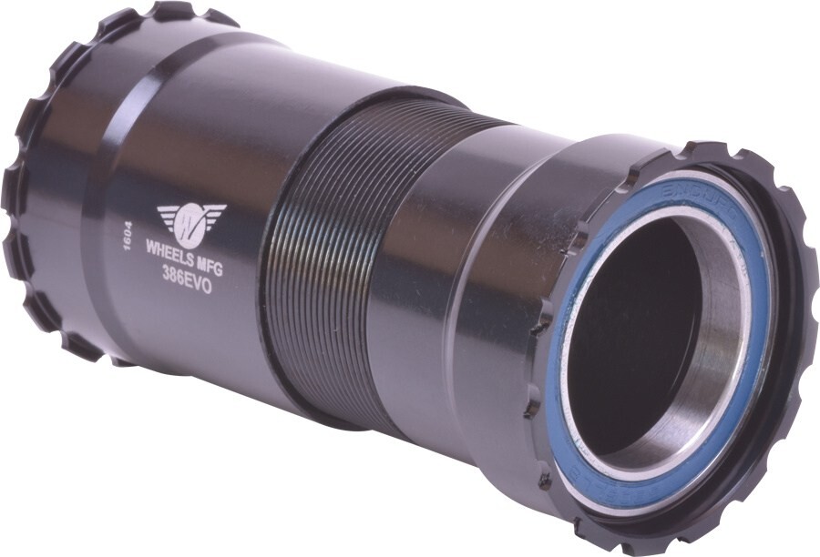 386EVO Нижний кронштейн с резьбой для шатунов диаметром 30 мм Wheels Manufacturing, черный
386EVO Нижний кронштейн с резьбой для шатунов диаметром 30 мм Wheels Manufacturing, черный