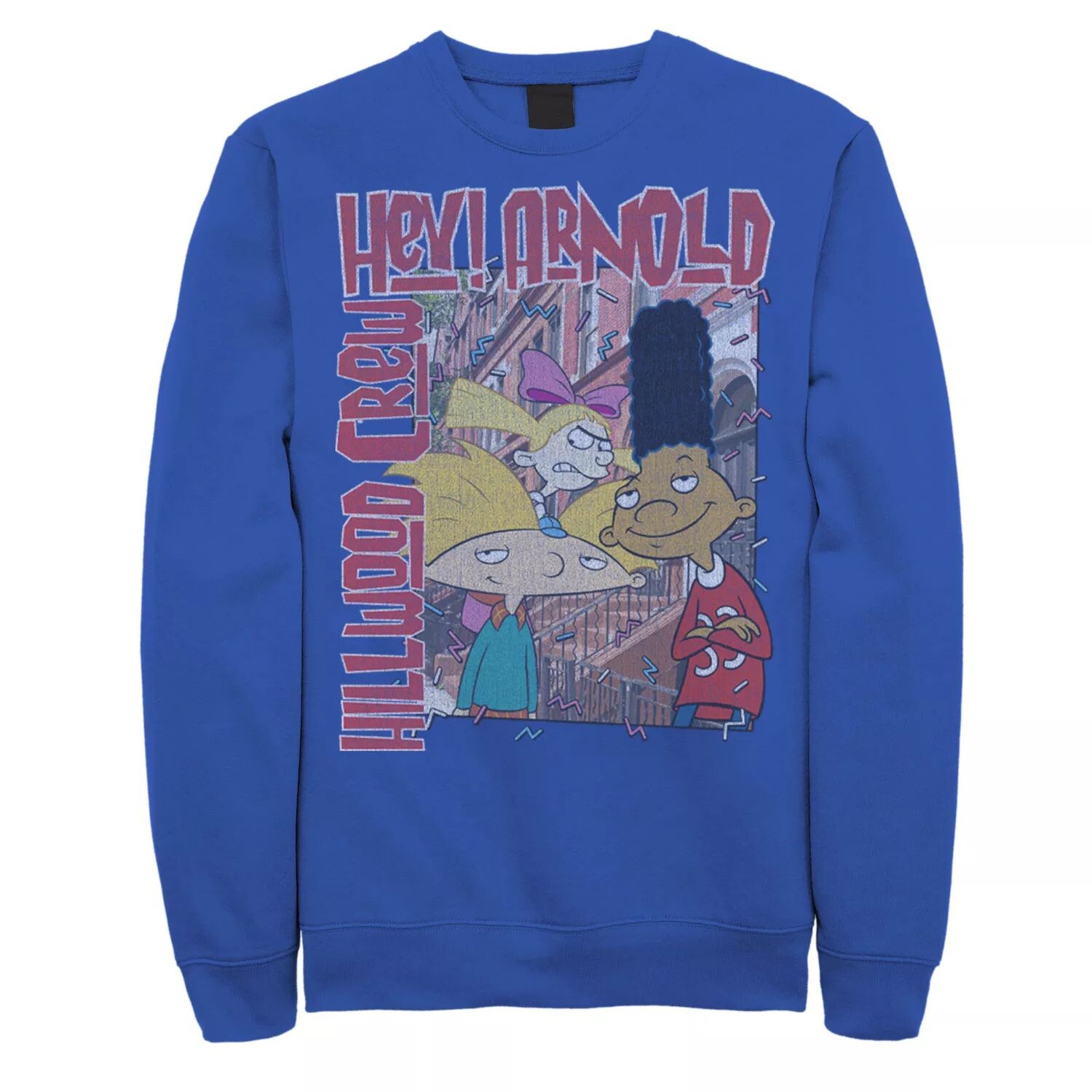 Мужской свитшот Nickeloden Hey Arnold с цветным плакатом Hillwood Licensed Character
Мужской свитшот Nickeloden Hey Arnold с цветным плакатом Hillwood Licensed Character