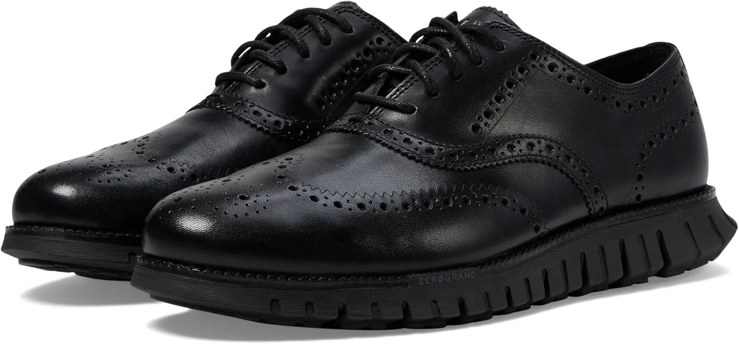 Мужские оксфорды Cole Haan Zerogrand Remastered с крыльями, черный
Мужские оксфорды Cole Haan Zerogrand Remastered с крыльями, черный